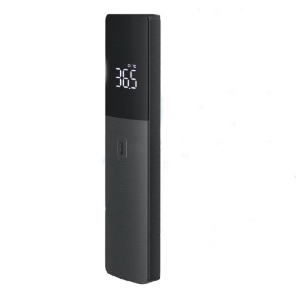 NEW - Black Digital Thermometer, infrared, sleek black